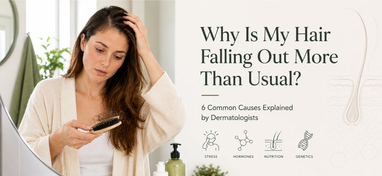 Why Is My Hair Falling Out More Than Usual? 6 Common Causes Explained by Dermatologists
