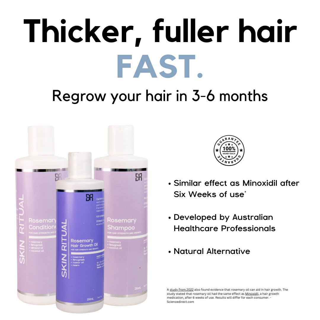 Hair Growth Essentials Bundle | Strengthen, Nourish, and Boost Growth with Rosemary Power