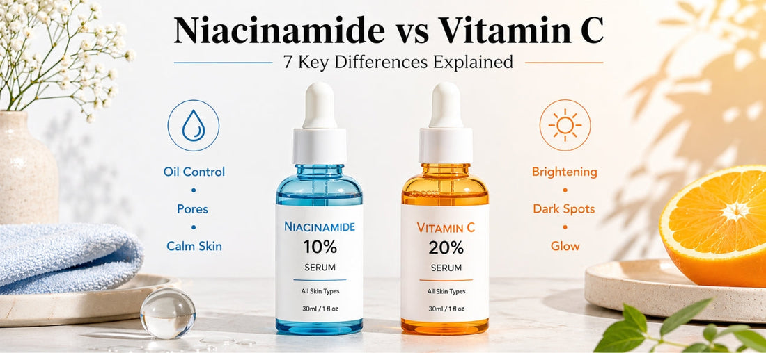 Niacinamide vs Vitamin C Serum: 7 Key Differences Explained