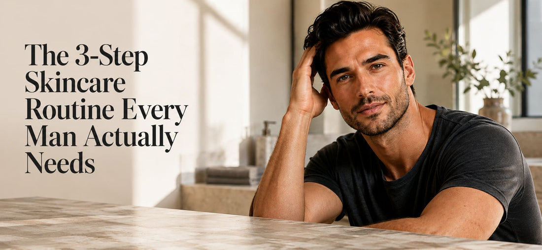 The 3-Step Skincare Routine Every Men Actually Needs