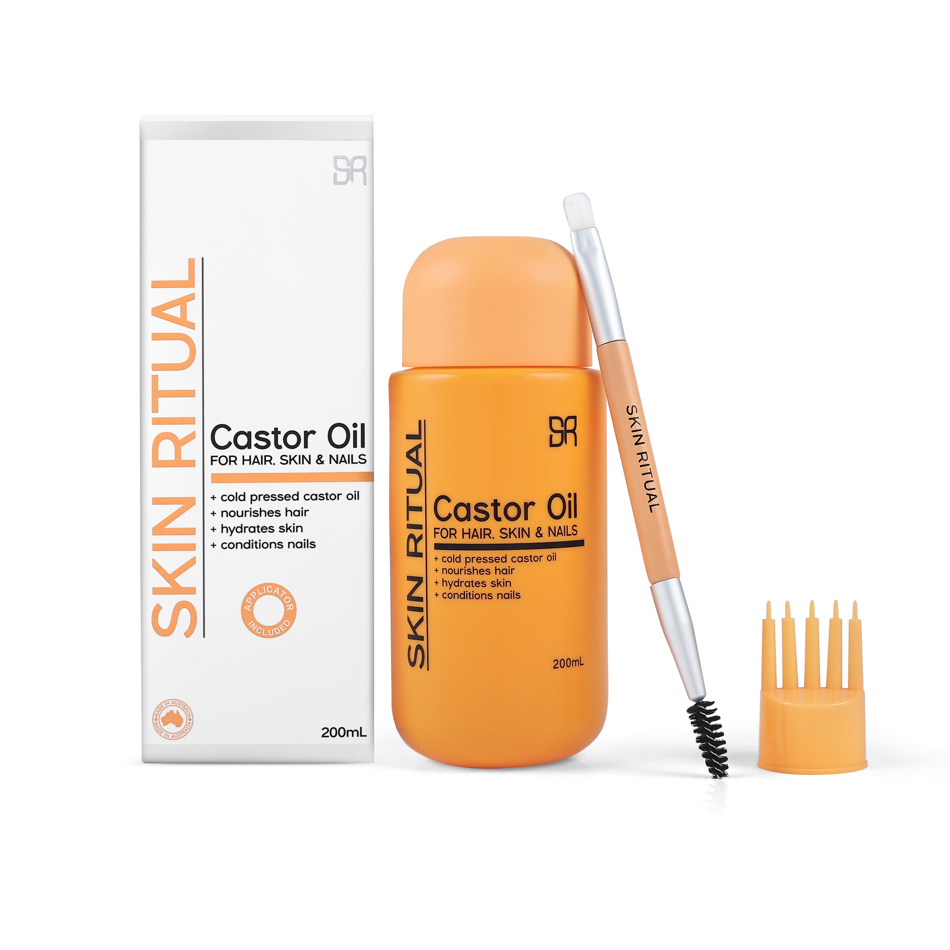 Nourishing Hexane Free Castor Oil | Strengthen Hair, Promote Growth, and Hydrate Skin