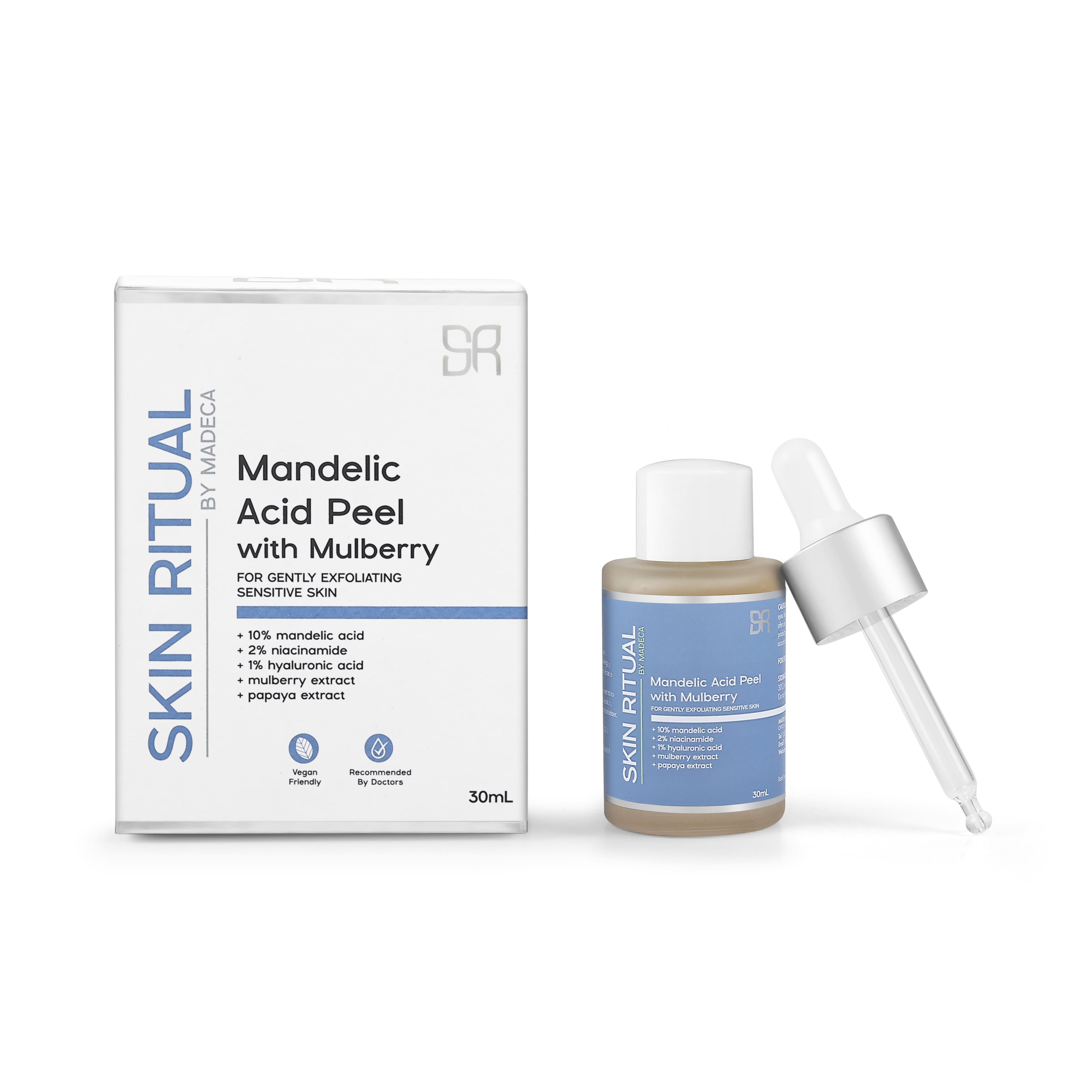 Glow Refining Overnight Peel | Even Skin Tone & Smooth Texture with Mulberry & Mandelic Acid | Mandelic Acid Overnight Peel