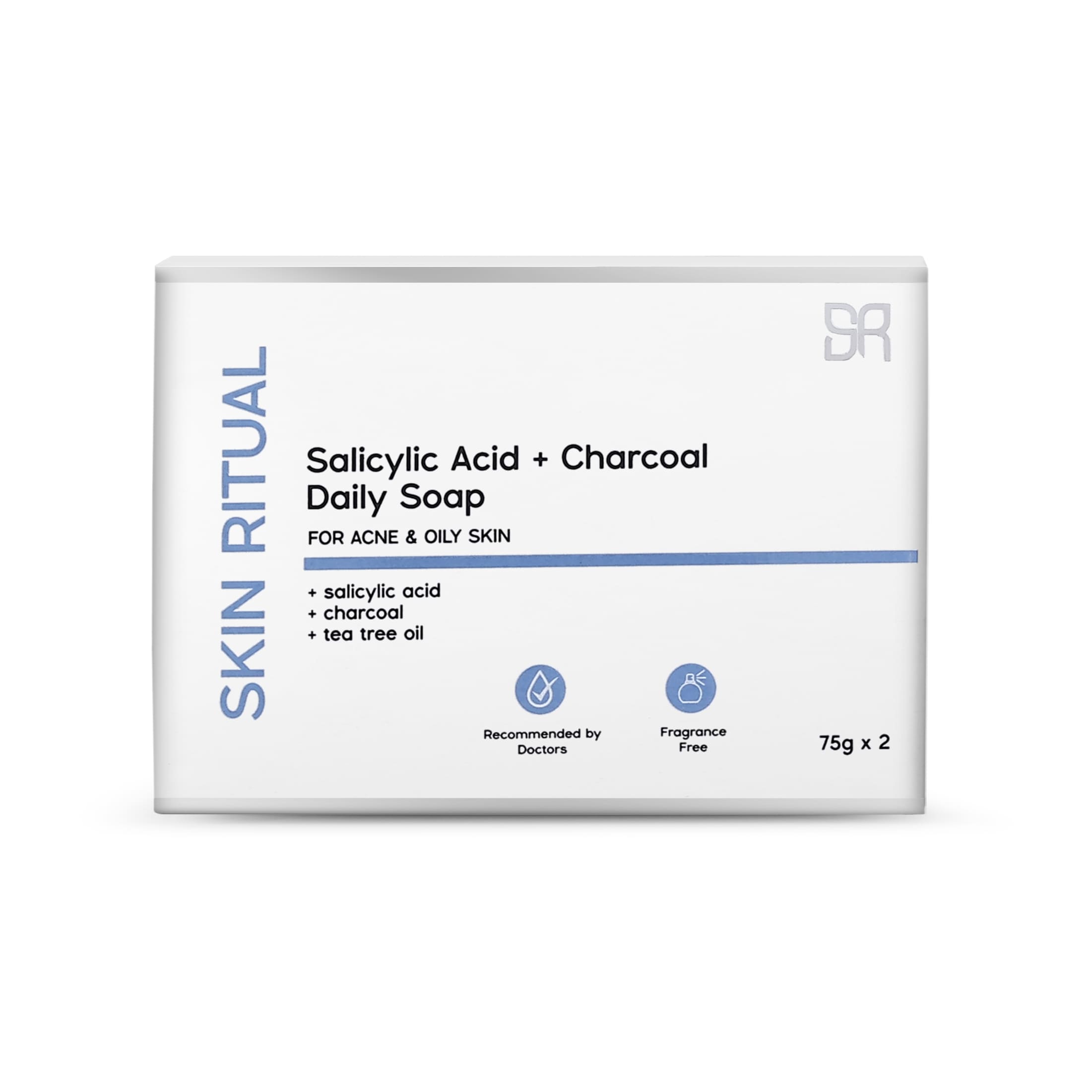 Salicylic Acid + Charcoal Soap | Clear Acne & Sebum