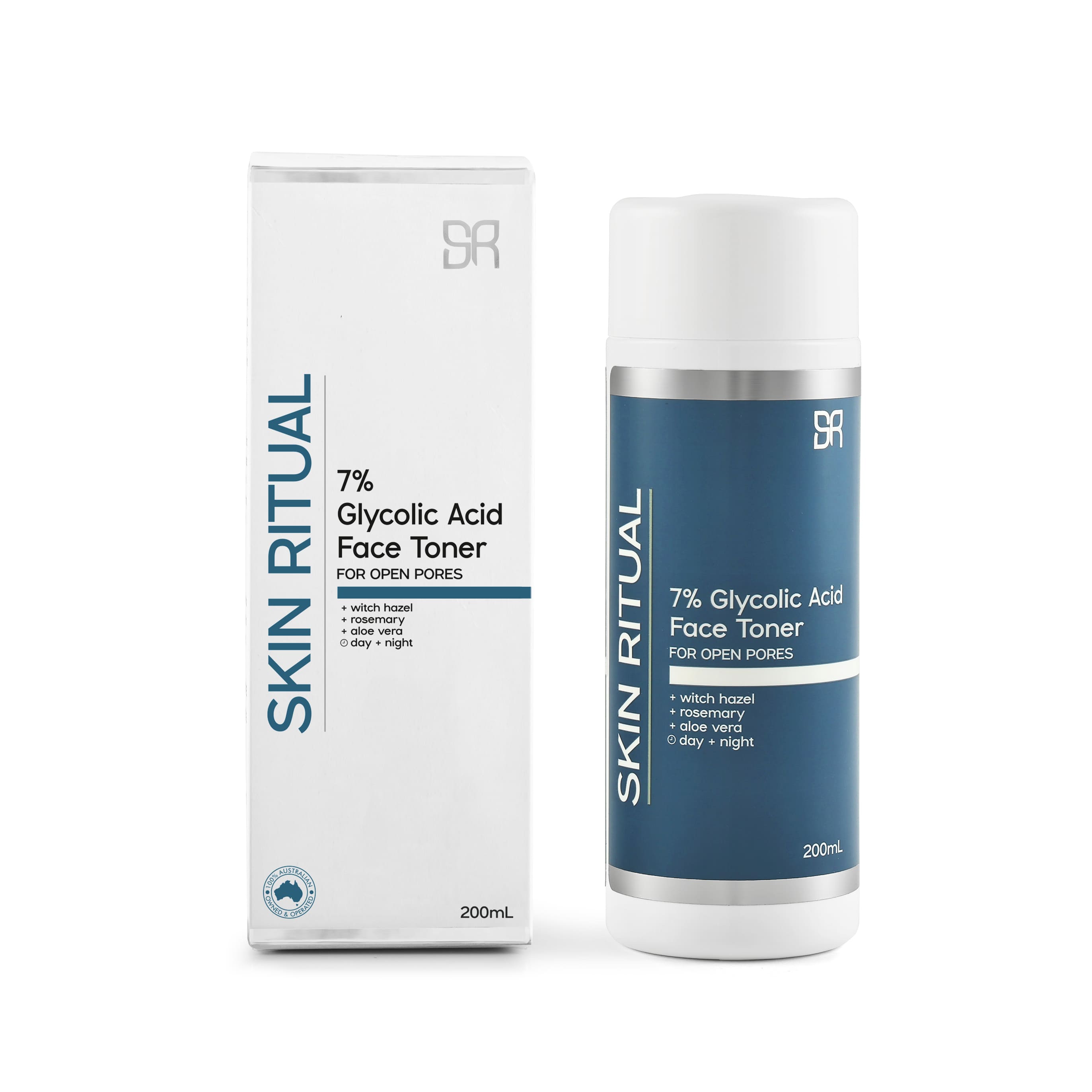 7% Glycolic Acid Toner with Aloe Vera & Witch Hazel | Radiance Boosting Toner | Gentle Exfoliation for Smooth, Glowing Skin