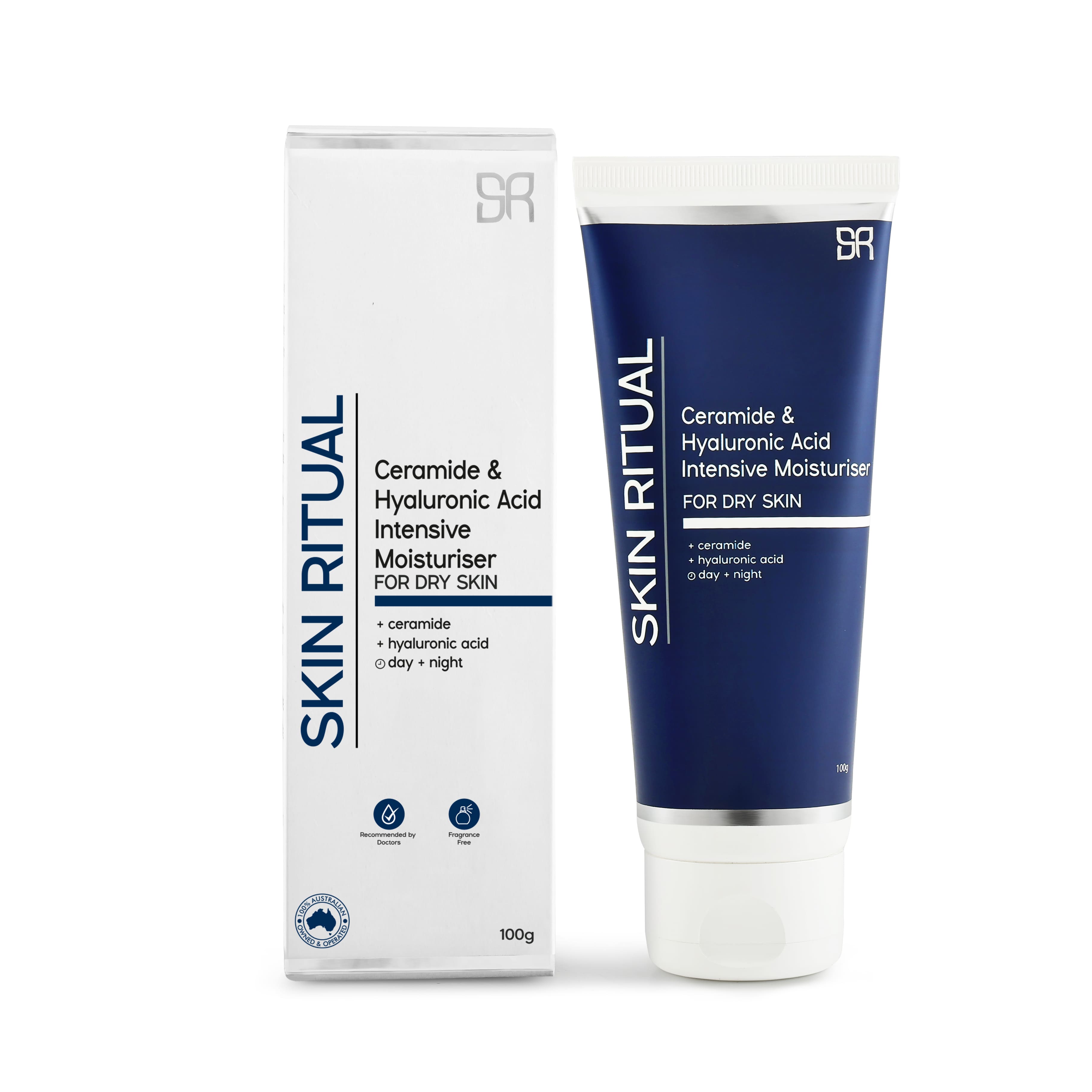 Deep Hydration and Barrier Support with Ceramides + HA | Ceramide + HA Intense Moisturiser