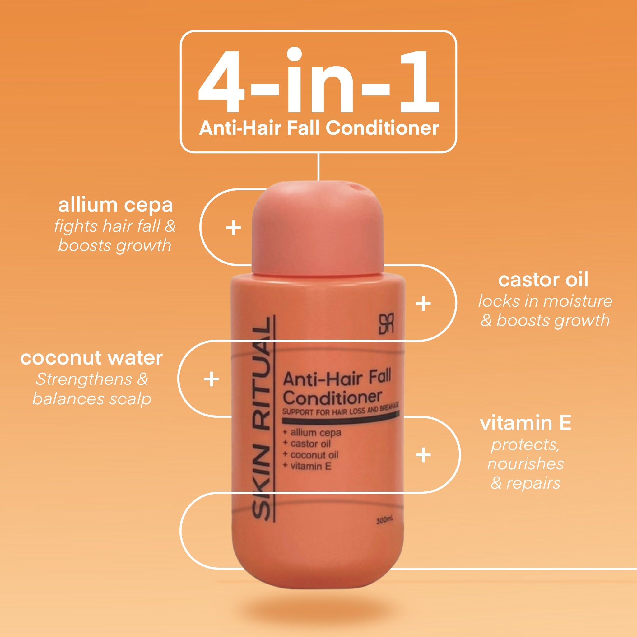 Strength Restore Conditioner | Reduce Hair Fall, Nourish Strands, and Boost Growth | Anti Hair Fall Conditioner) (H4)