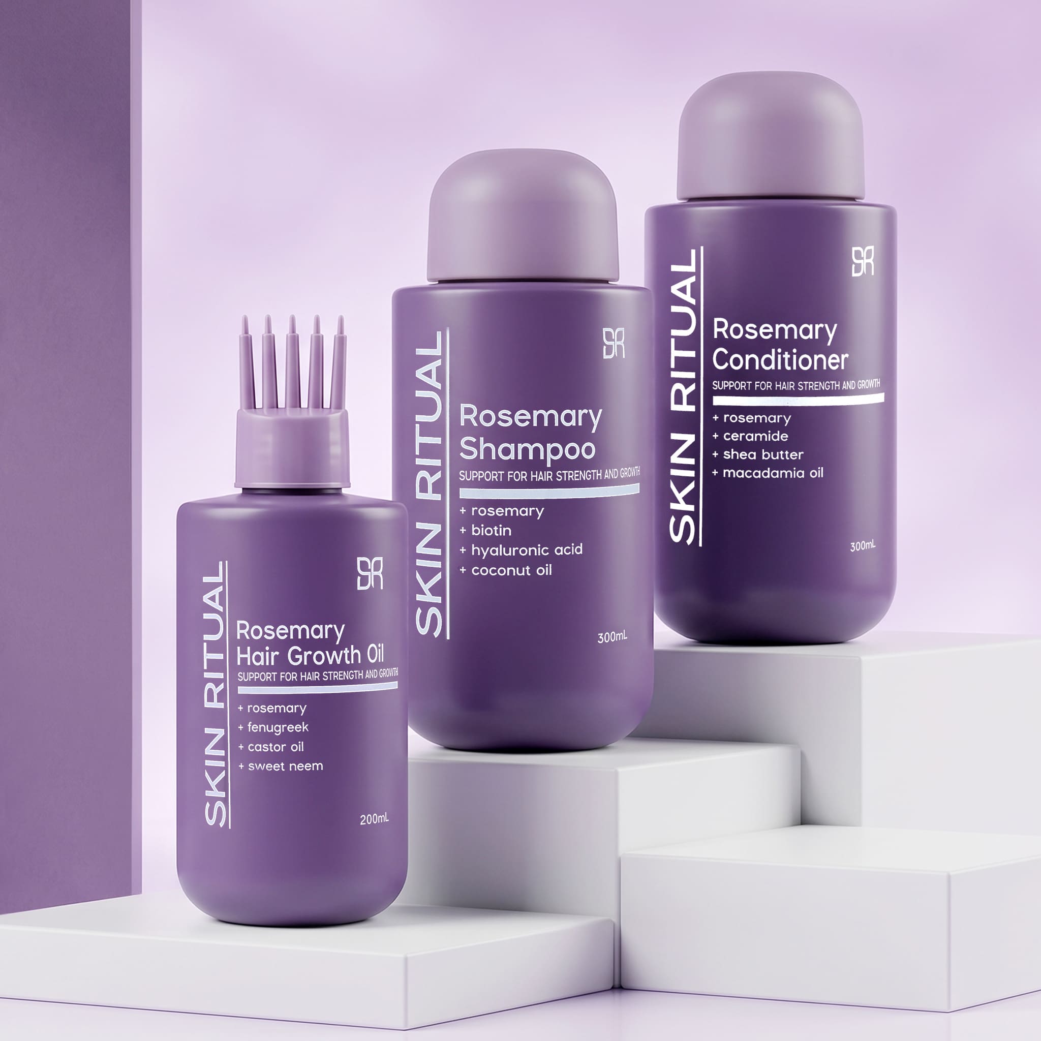 Hair Growth Essentials Bundle | Strengthen, Nourish & Boost Growth with Rosemary Power