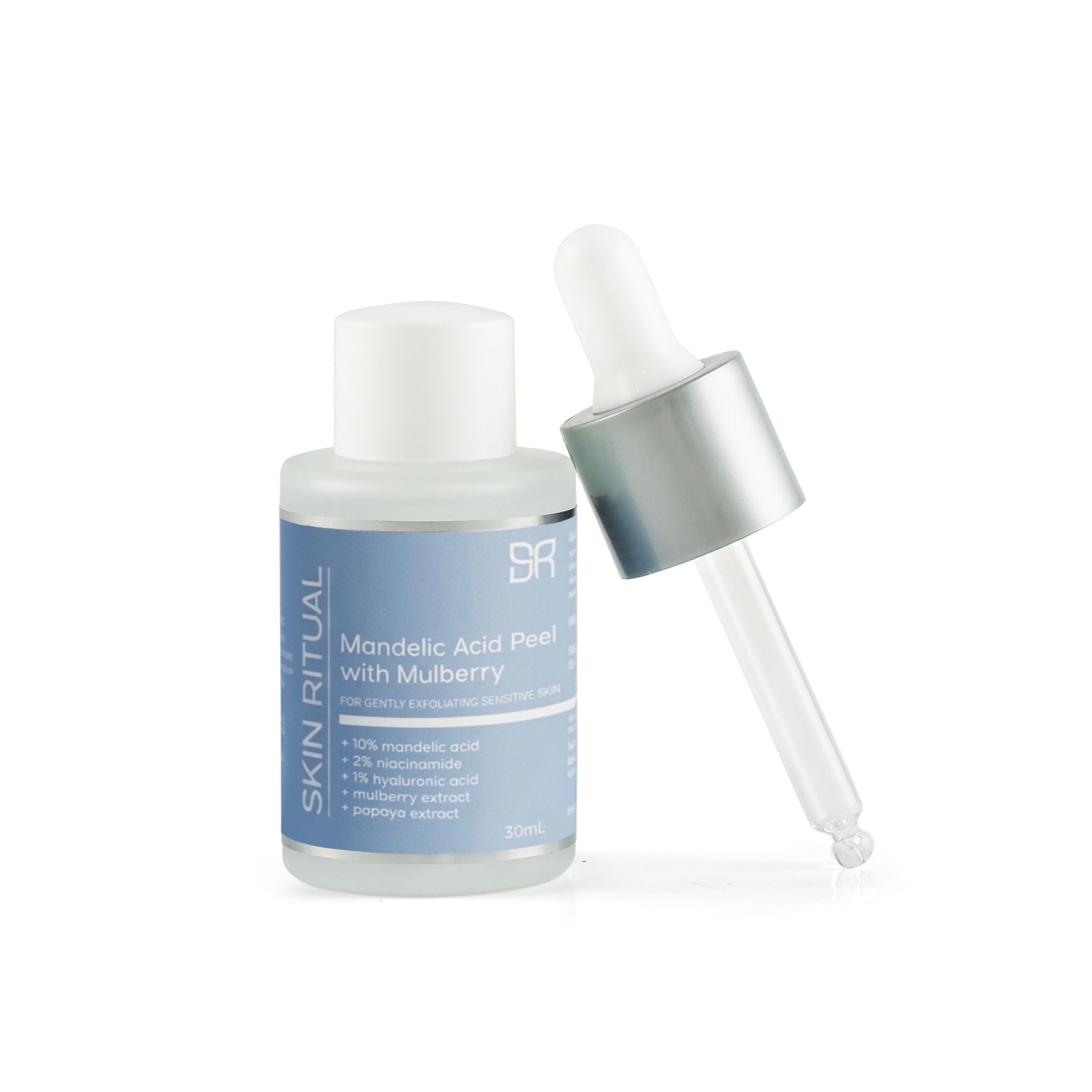 Glow Refining Overnight Peel | Even Skin Tone & Smooth Texture with Mulberry & Mandelic Acid | Mandelic Acid Overnight Peel (S1)