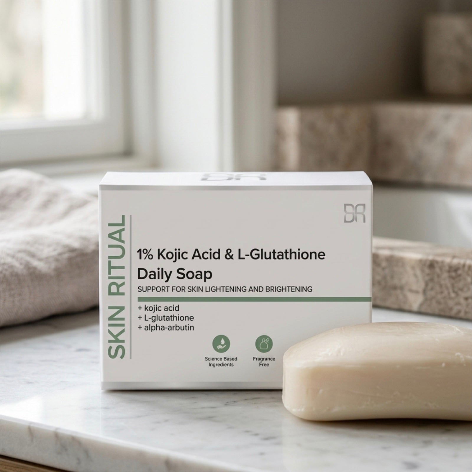 1% Kojic Acid - 100g (Brightening soap)
