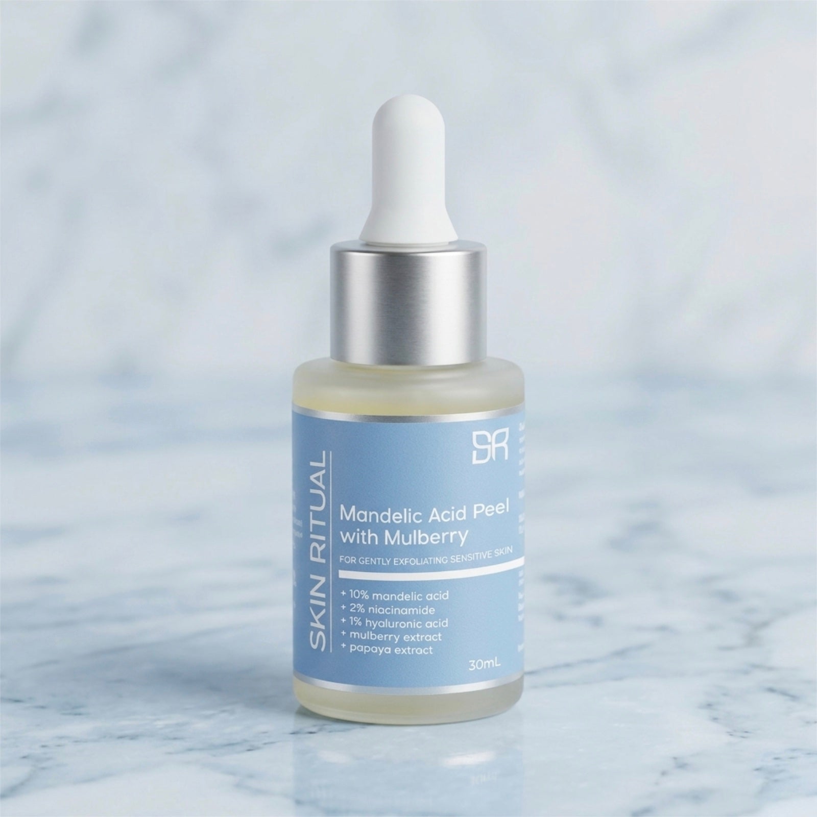 Glow Refining Overnight Peel | Even Skin Tone & Smooth Texture with Mulberry & Mandelic Acid | Mandelic Acid Overnight Peel (S1)