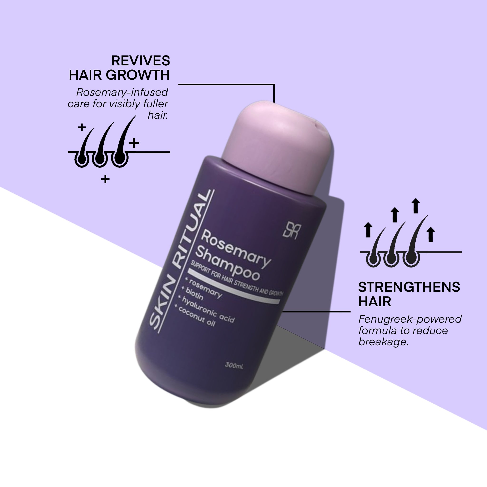 Rosemary Hair Growth Shampoo (H1)