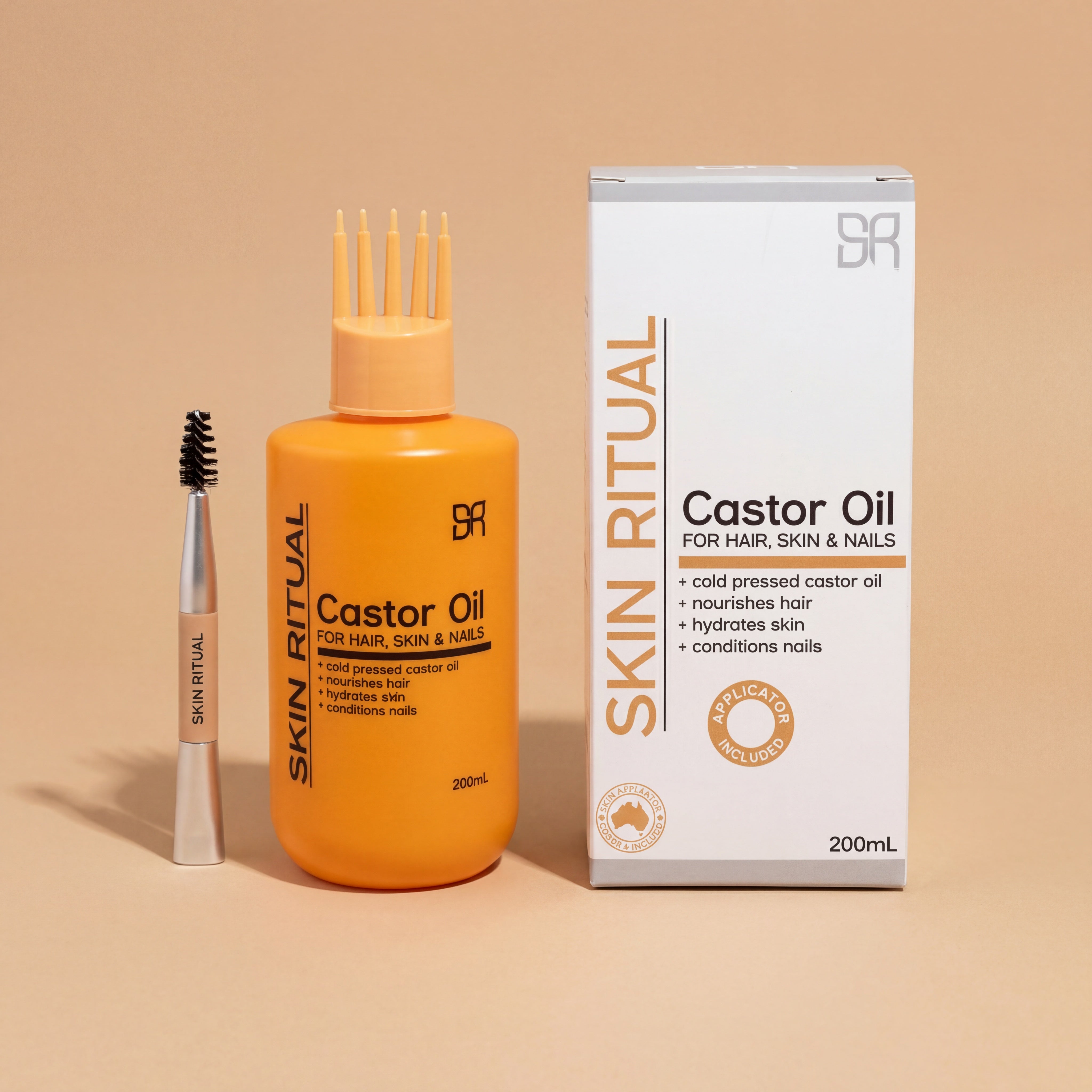 Nourishing Hexane Free Castor Oil | Strengthen Hair, Promote Growth, and Hydrate Skin (H7)