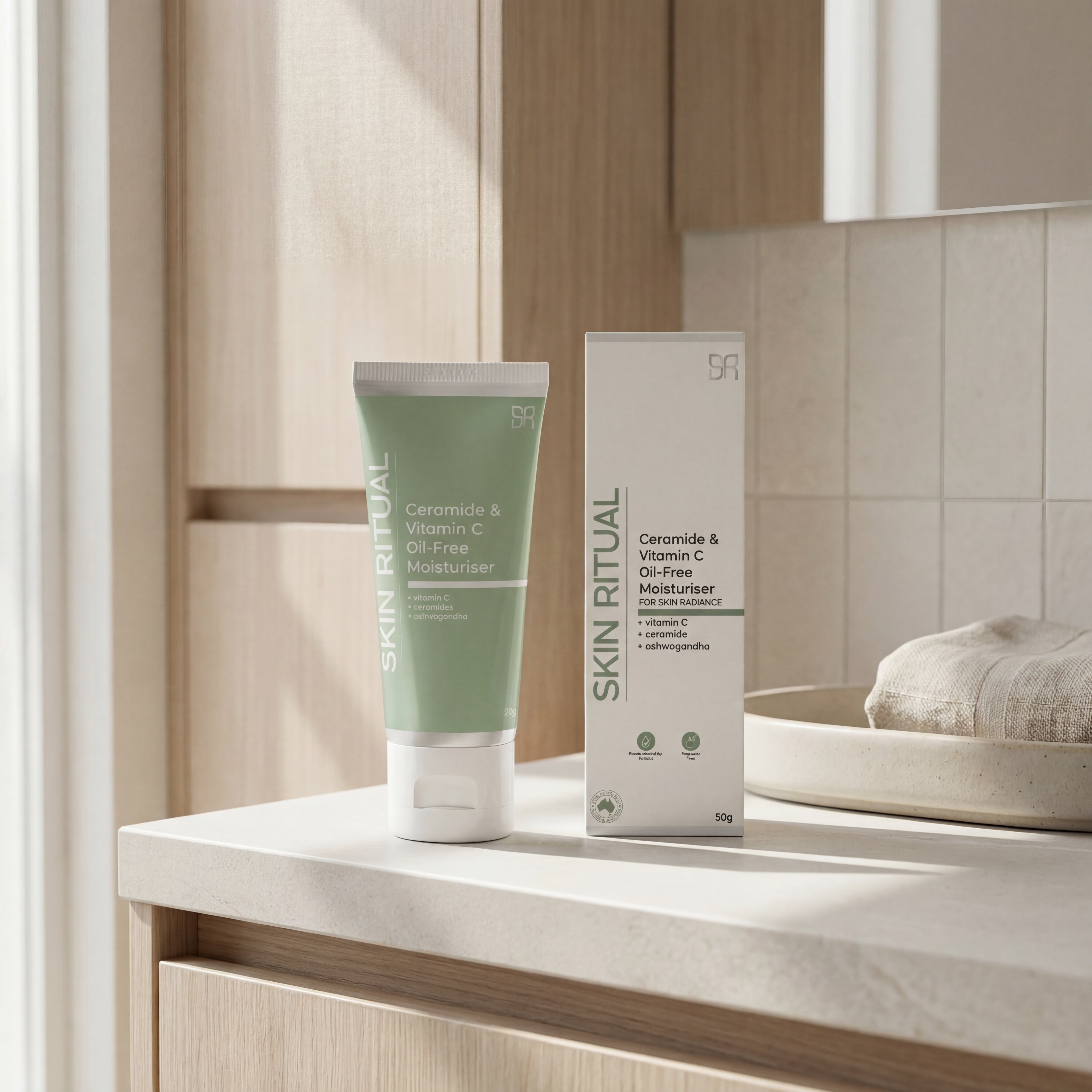 Vitamin C & Ceramides Oil Free Moisturiser (S10)